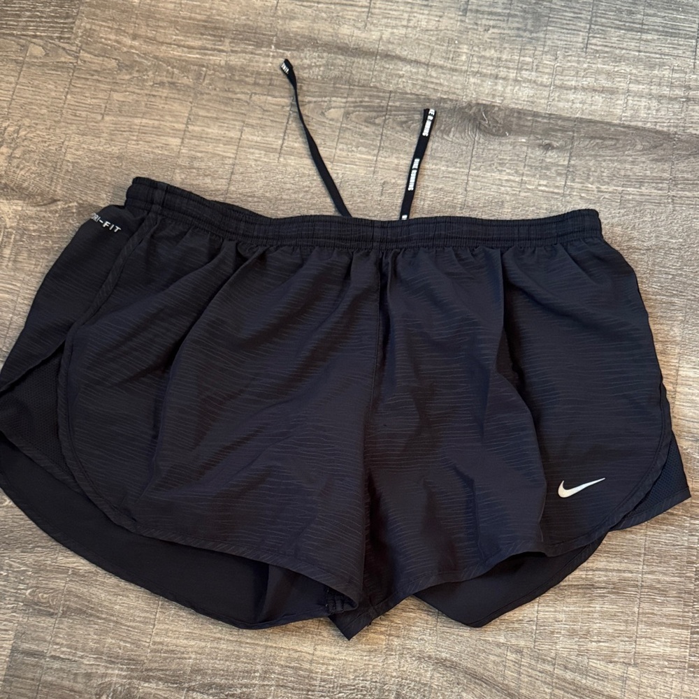 Nike Women's Dri-FIT Black Athletic Shorts